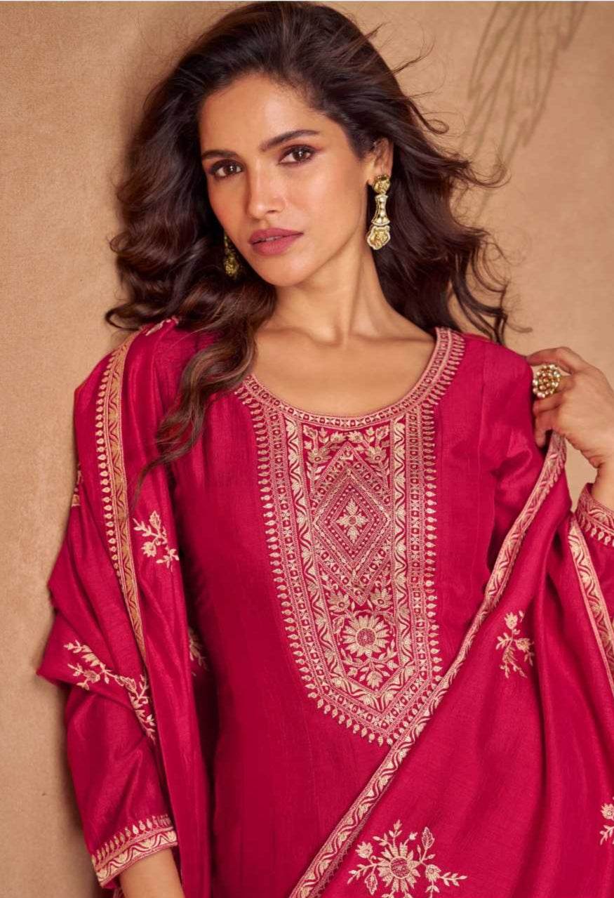 Premium Silk Anarkali Party Gown - MYLUXURY LANE ENTERPRISE